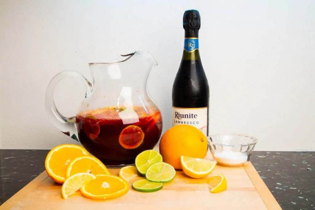 Try a cool, delicious glass of Sangria, nectar of the gods!