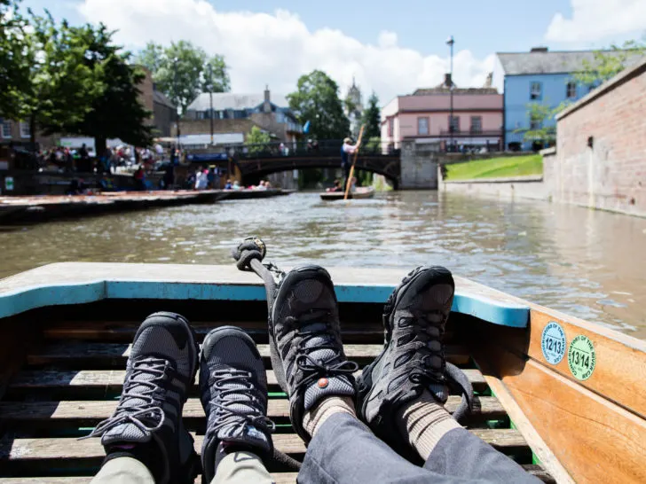 Punting in Cambridge is the best way to see all the famous colleges.