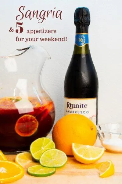 Click here for the best Sangria ever! Bonus, 5 moutwatering appetizers from around the world.