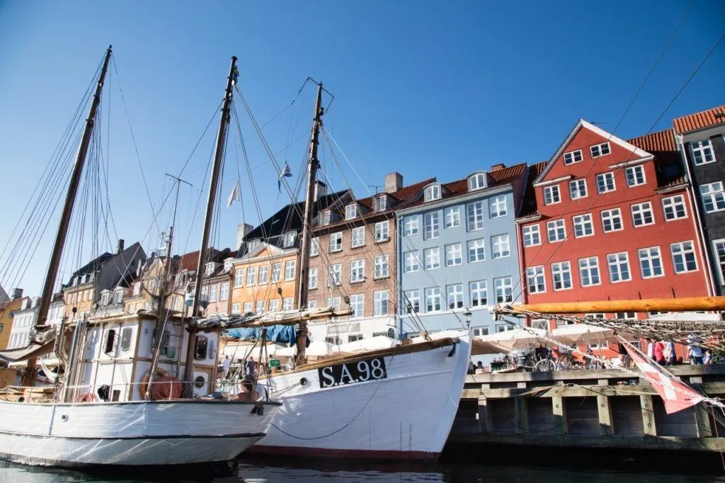 Taking a harbor cruise from Nyhaven is definitely one of the cool things to do in Copenhagen.