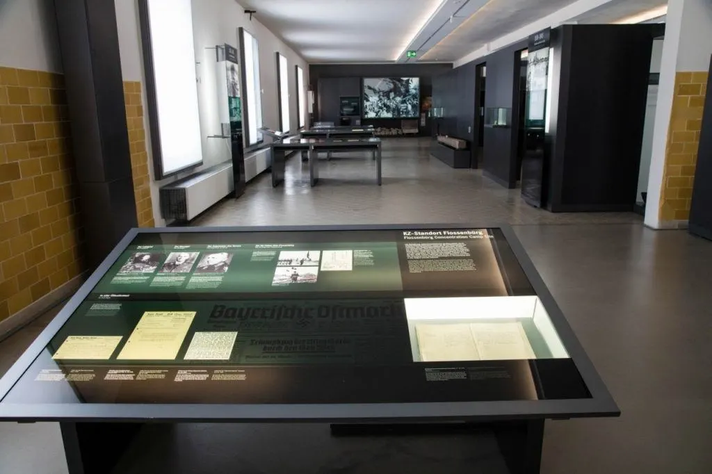 There is a lot of reading and information stored in the museum of Flossenburg, location, facts, biographies. 