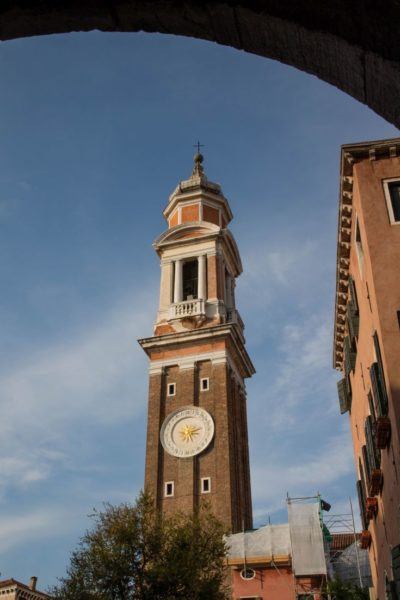 Venice clock tower.