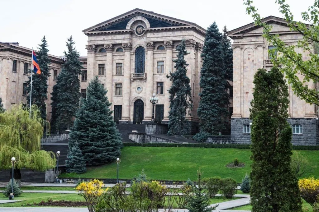 The Opera House in Yerevan. 