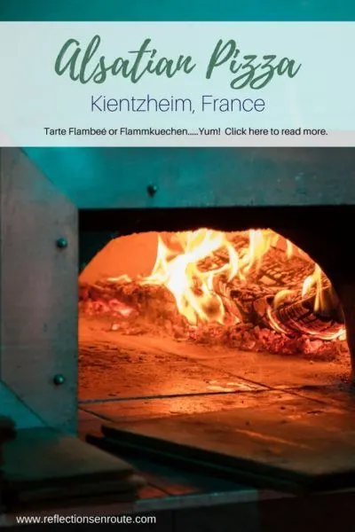 The best pizza in France - Flammkuechen or Tarte Flambee!