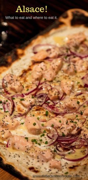 Delicious French food? Try Flammkuechen!