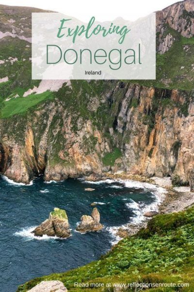 Exploring Donegal at Slieve League, one of Irelands famous cliffs.
