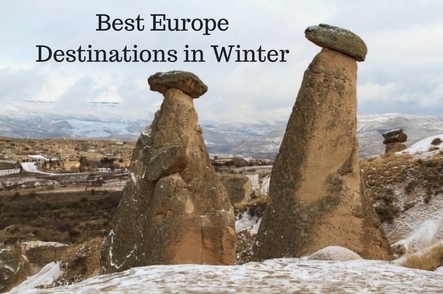 Best Europe destinations in winter.