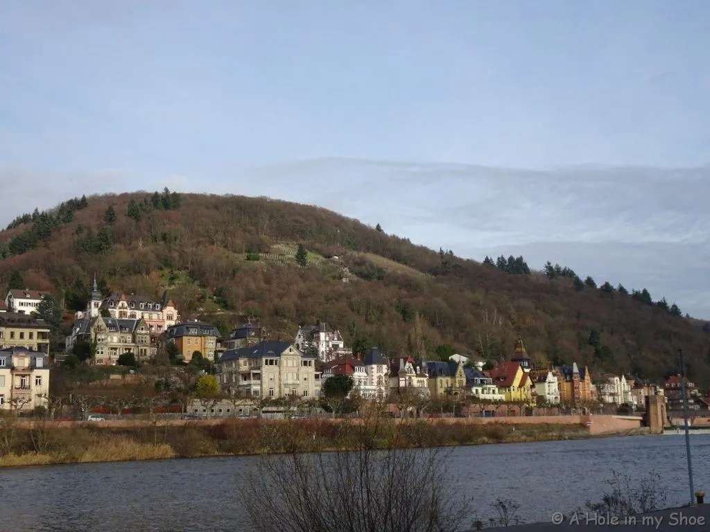 Don't leave out Heidelberg with this city view in one of your best places to visit Germany in winter.