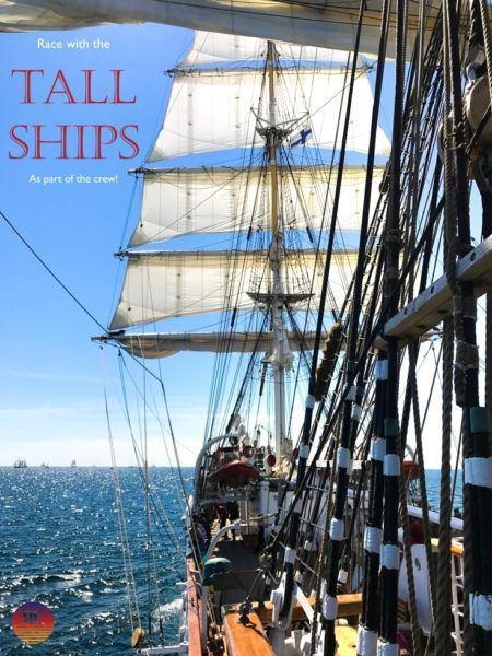 Sail the oceans on a tall ship, and check it off of your bucket list!