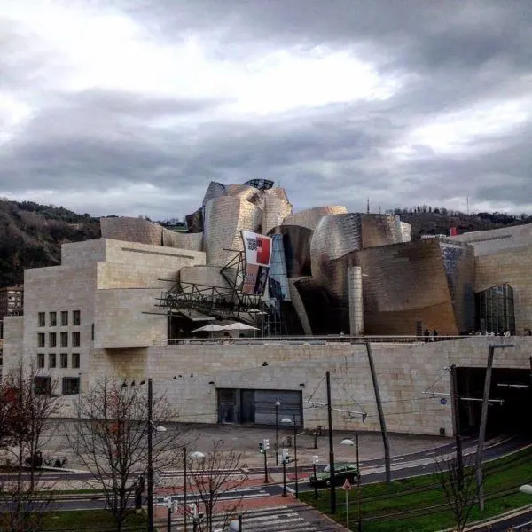 The Guggenheim Museum in Bilbao.