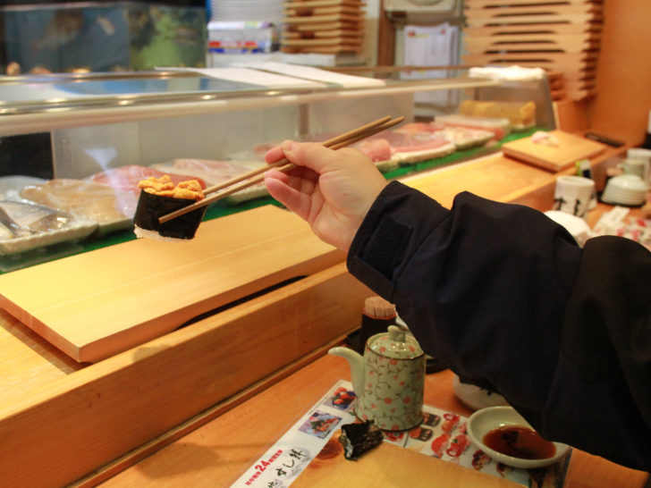 One thing you can still do in Tsukiji Market is eat at a great sushi restaurant.