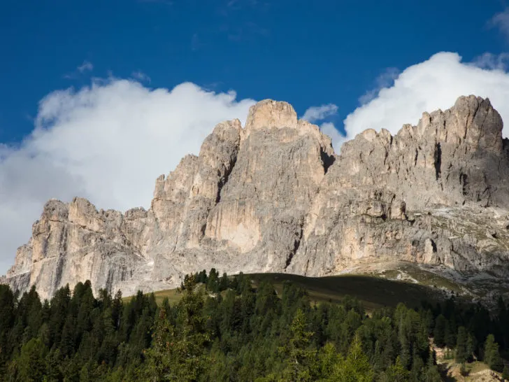 This view of the Dolomites is close to the beautiful city of Bolzano.