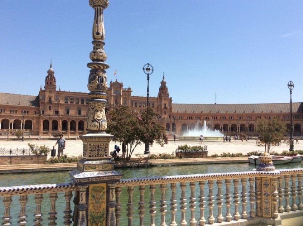 Plaza de Espana in Seville.