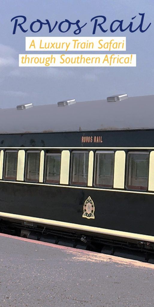 Wouldn't you just love to live in an old time movie and take a luxury train safari through Africa? Now you can with Rovos Rail!
