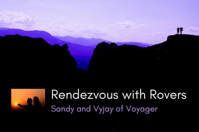 Rendezvous with Vyjay and Sandy.