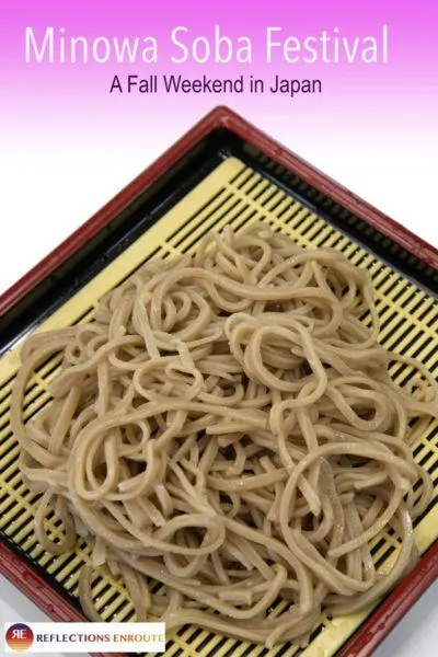 Don't miss one of the tastiest festivals in all of Japan! The Minowa Soba Festival.