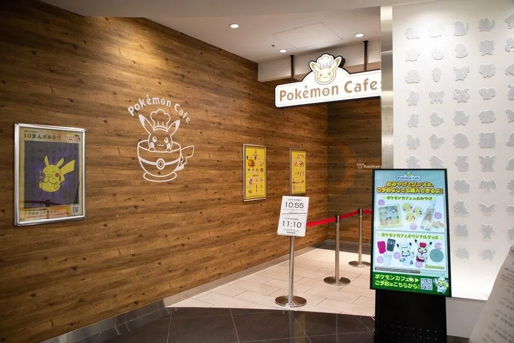 Pokemon Cafe Entrance.