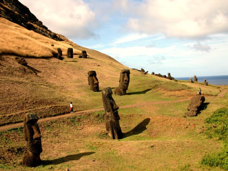 Moais on Easter Island