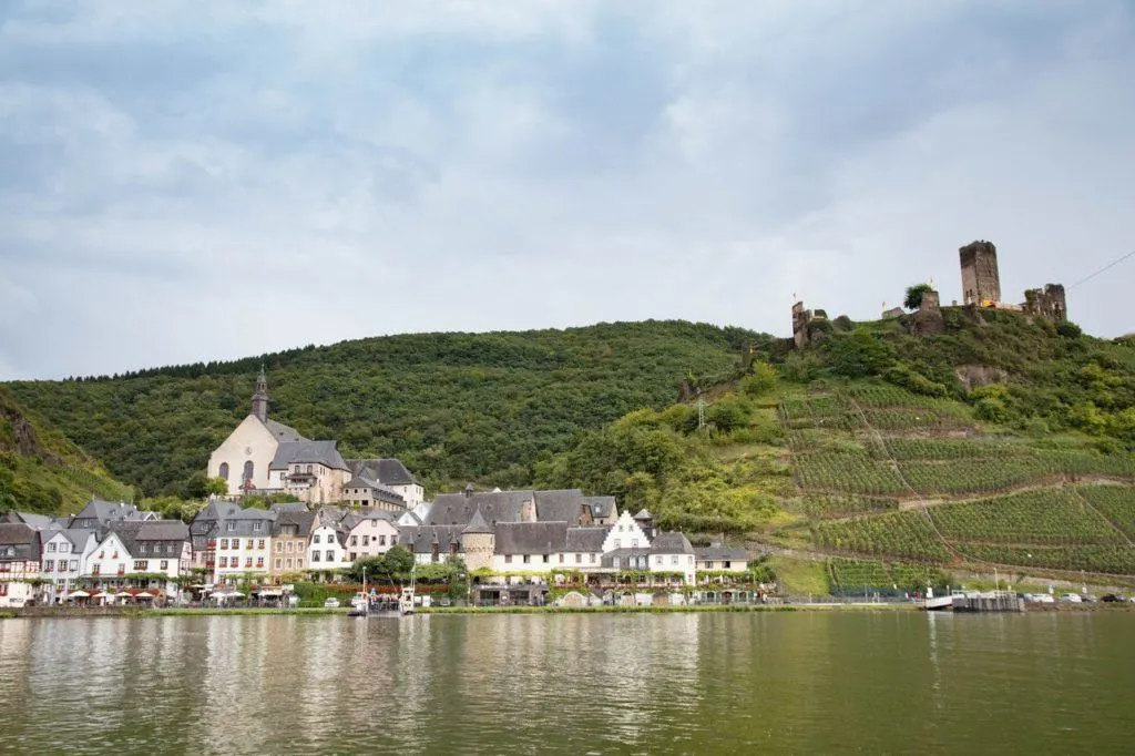 Mosel River Cruise - Castle overlooking the river.