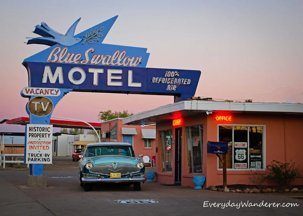 Blue Swallow Motel by Everyday Wanderer.
