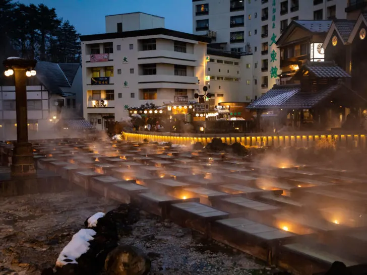 For a really cultural stay, go to Kusatsu Onsen.