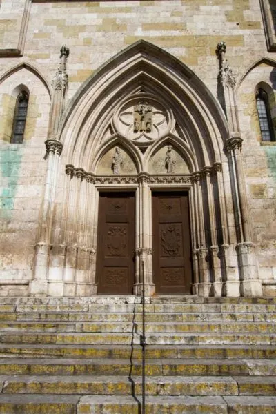 St. Peter's Cathedral door.