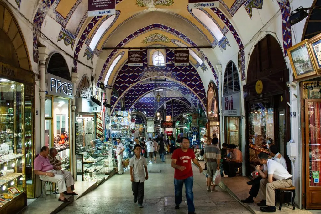 The Grand Bazaar is so big that it will take you a couple of trips before you get through all the amazing shops.