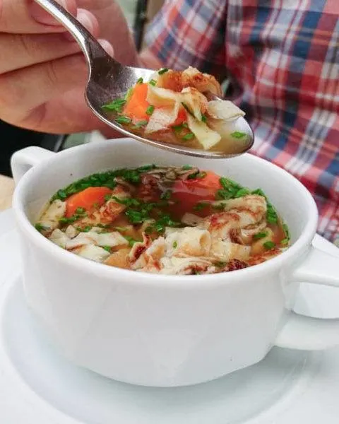 Hearty German soup.