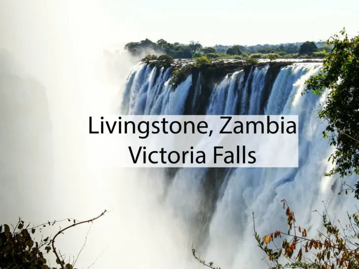 Livingstone and Victoria Falls Zambia.