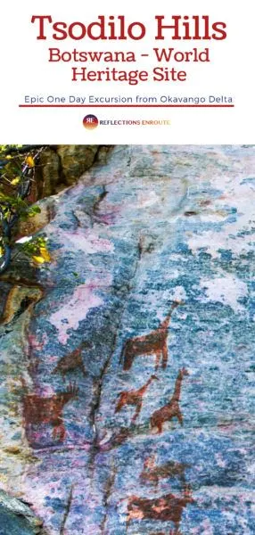 Tsodilo Hills Rock Paintings and San Guide on Pinterest