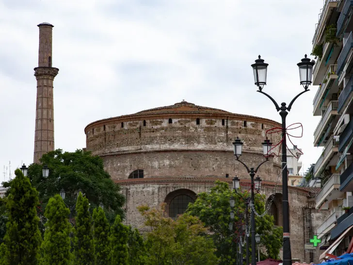 The Roman Rotunda in Thessaloniki is one of the most famous sights to see.