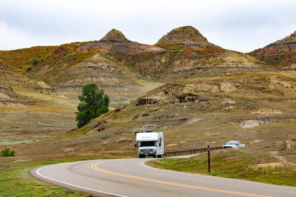 Camping and road tripping in North Dakota are the things to do!