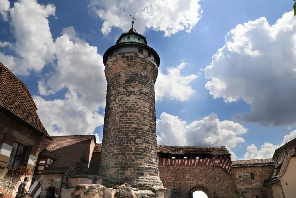 One of the best things to do in Nuremberg is climbing the Sinwell Tower to see the amazing views.