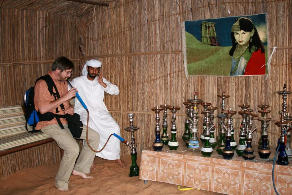 Trying shisha is must do in Dubai.
