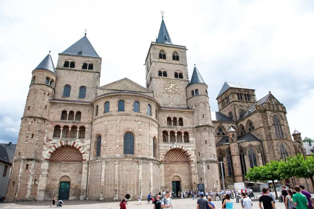 St. Peter's Cathedral or Dom in Trier, one of the most important things to see.