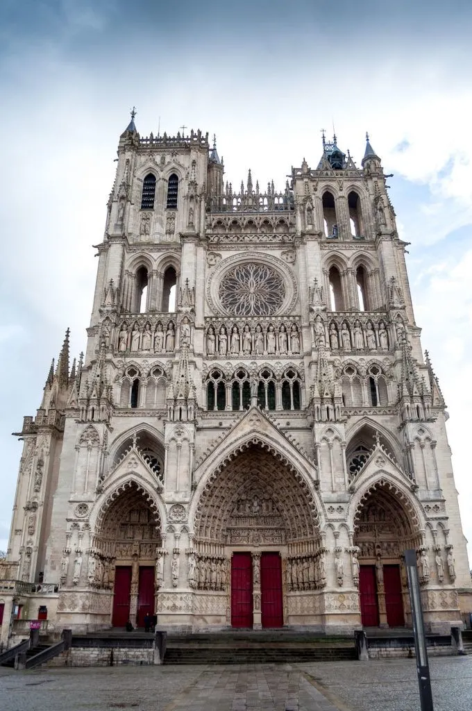 Amiens Cathedral is one of France's world heritage sites.