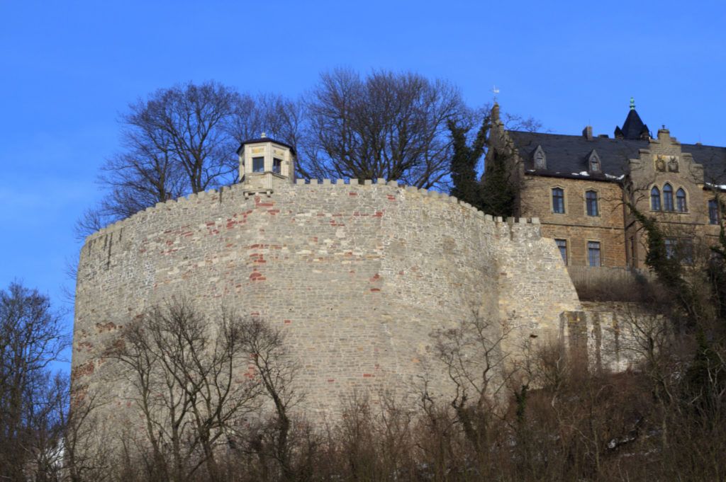 German world heritage city of Quedlinburg, and its castle.