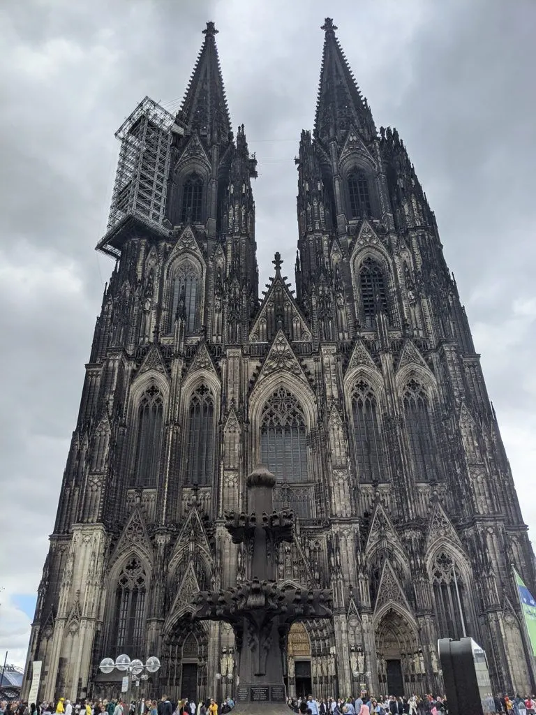 Cologne Cathedral, one of the most iconic of religious sites in Germany.