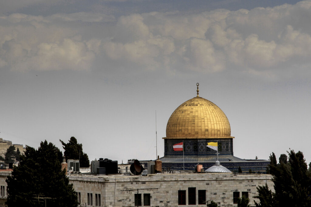The golden dome of the Dome of the Rock in Jerusalem is an iconic sight in Israel.
