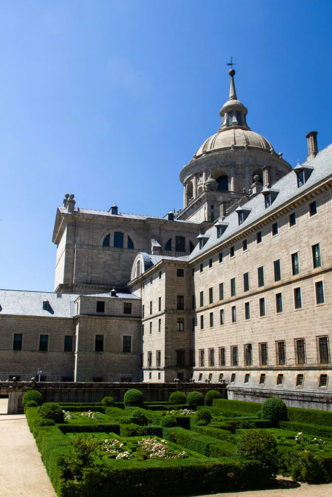 A Spanish UNESCO world heritage site, the Escurial Monastery stands majestic in the province of Castile.