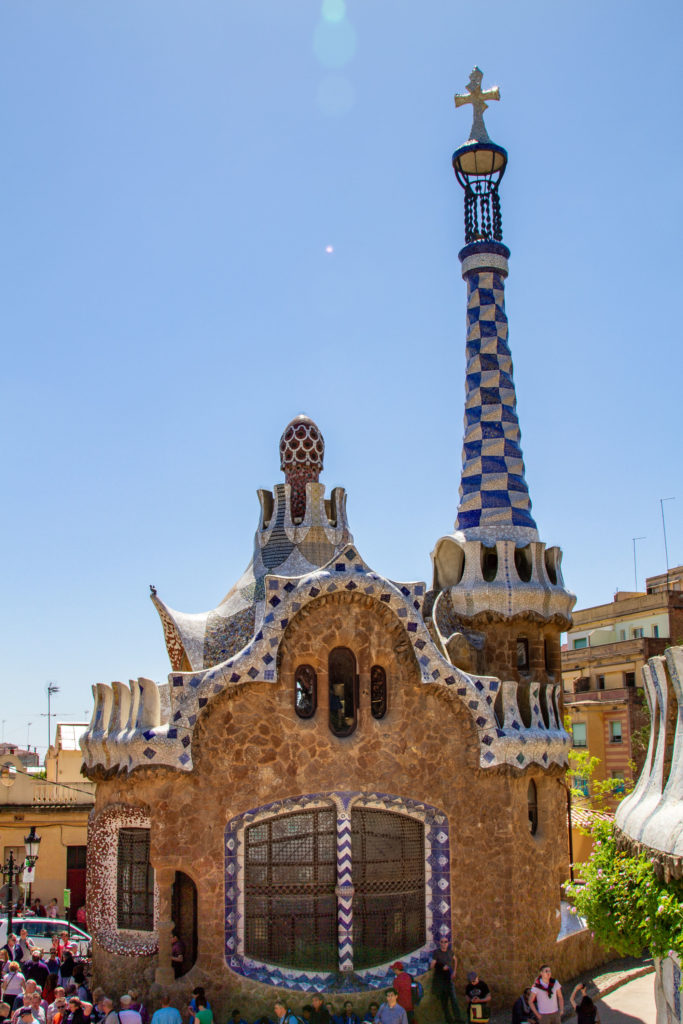 Parc Guell in Barcelona.
