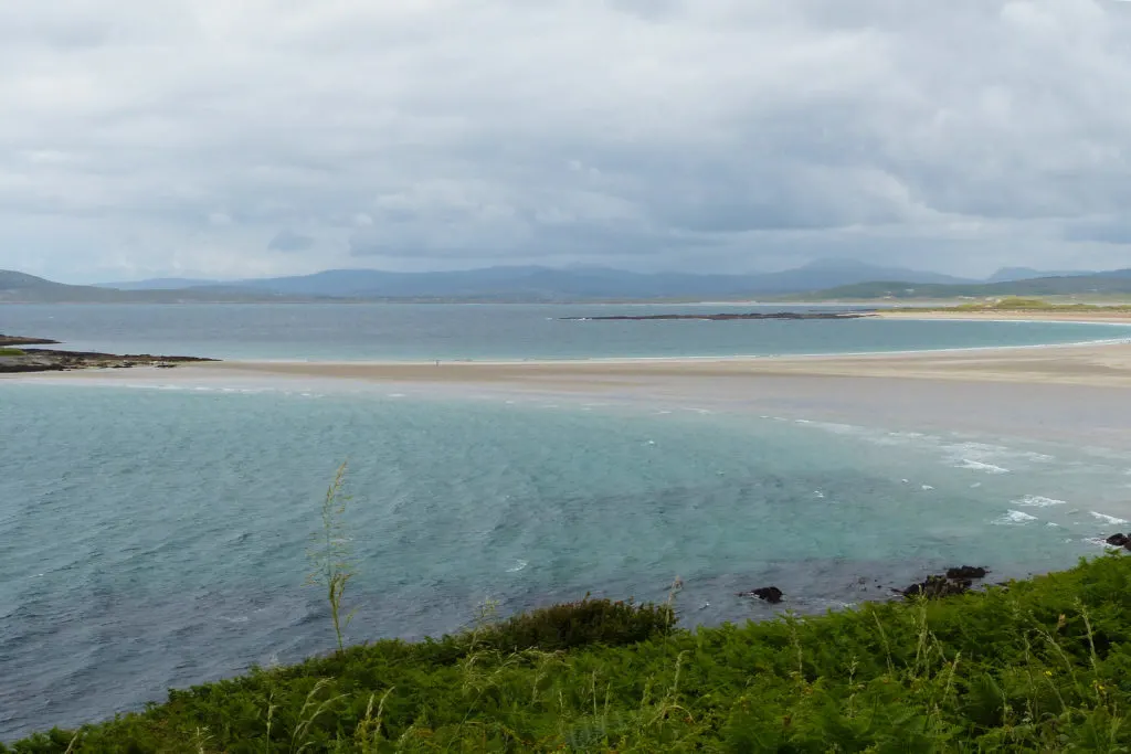 One the many beautiful beaches we found along the Atlantic in County Donegal.
