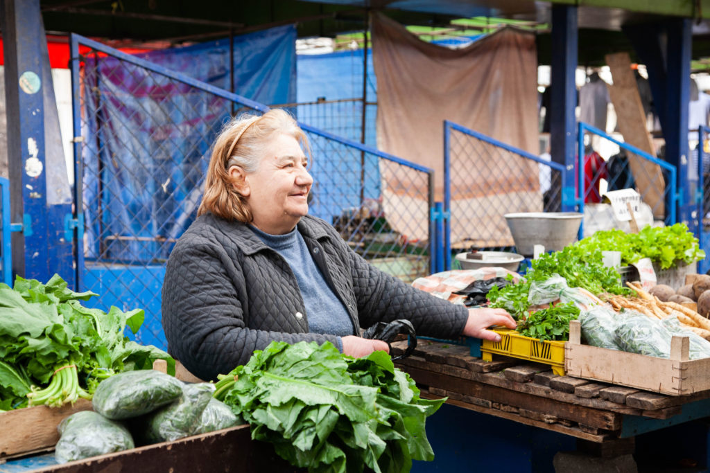 Fresh vegetables can be found cheap and easy at most of the local markets in Bulgaria.