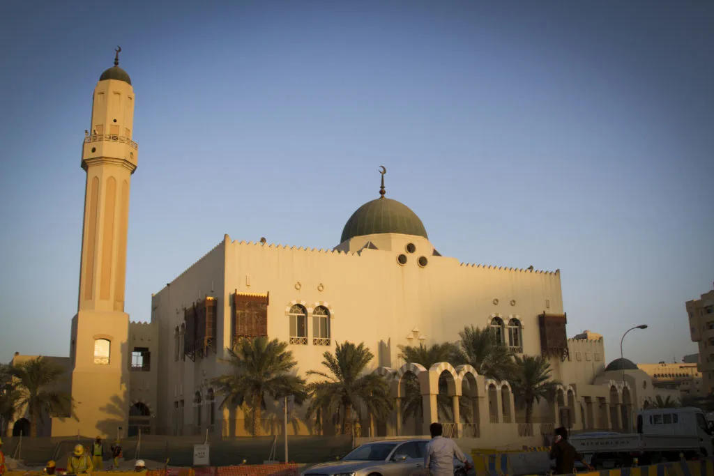 A mosque in Doha.