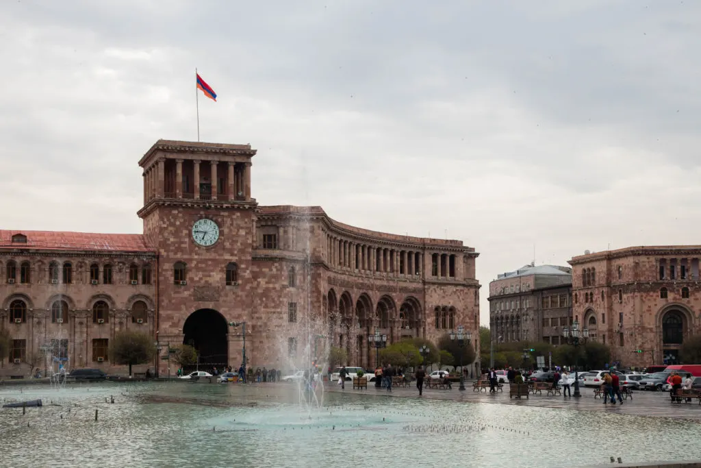 Yerevan's Republic Square is a must-see.