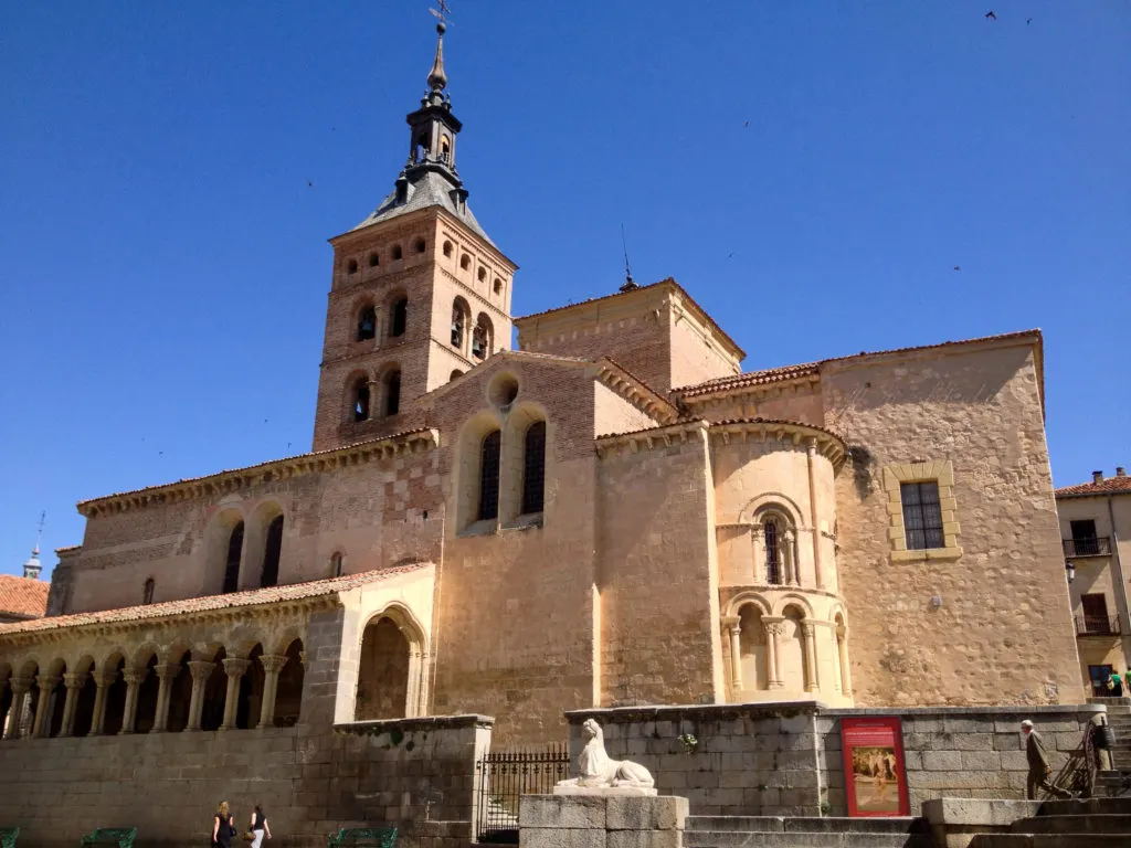 The Iglesia San Martin is another beautiful church in Segovia.