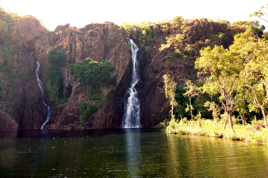 Wangi Falls and plunge pool in Litchfield National Park.