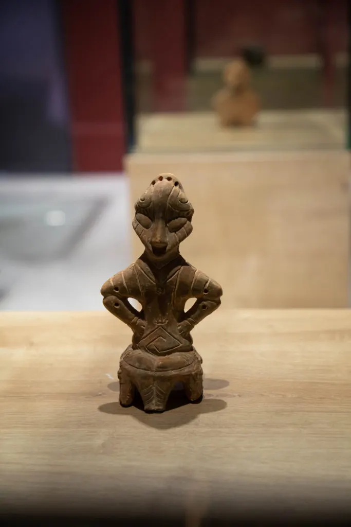 Statuette from the Archaeological Museum of Kosovo.