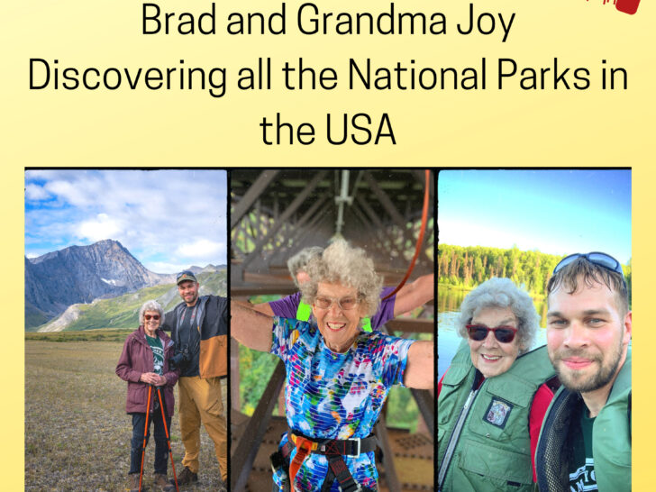 Brad and Grandma Joy Discovering the USA's National Parks