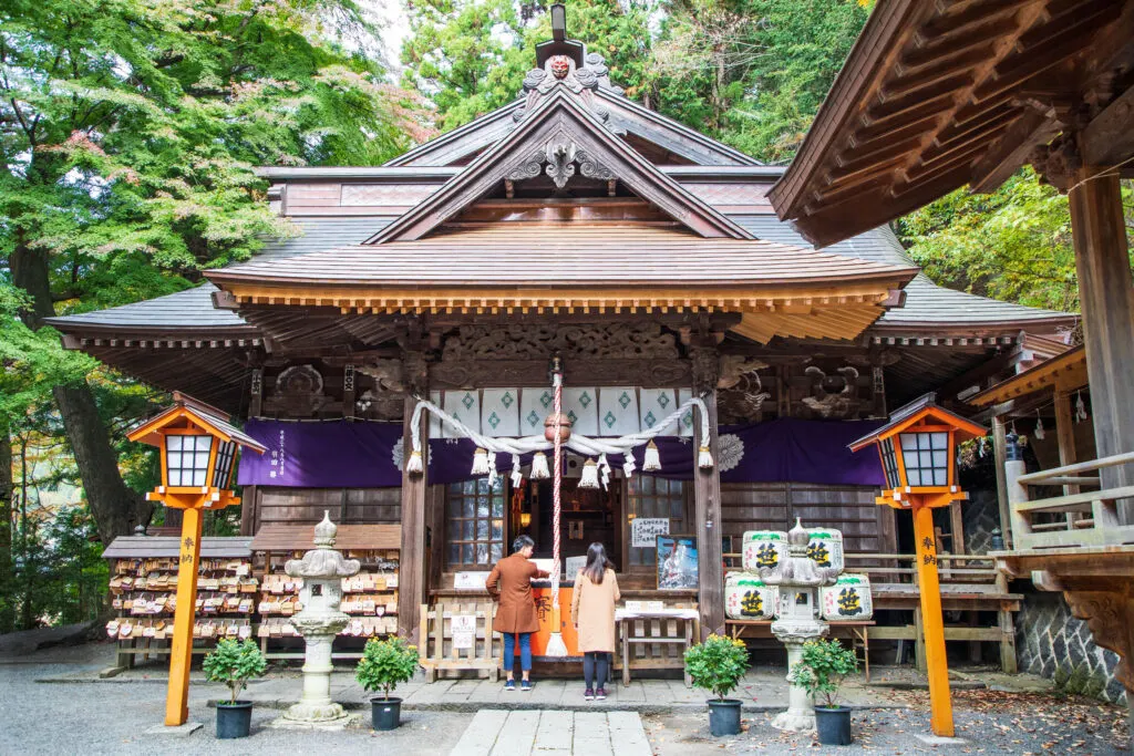 Arakura Sengen Shrine Japan.